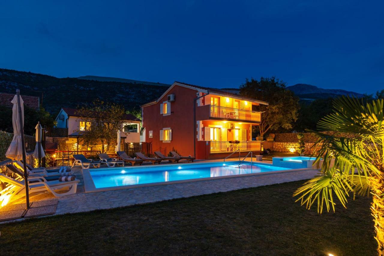 Luxury Villa Poquito Zagvozd Buitenkant foto