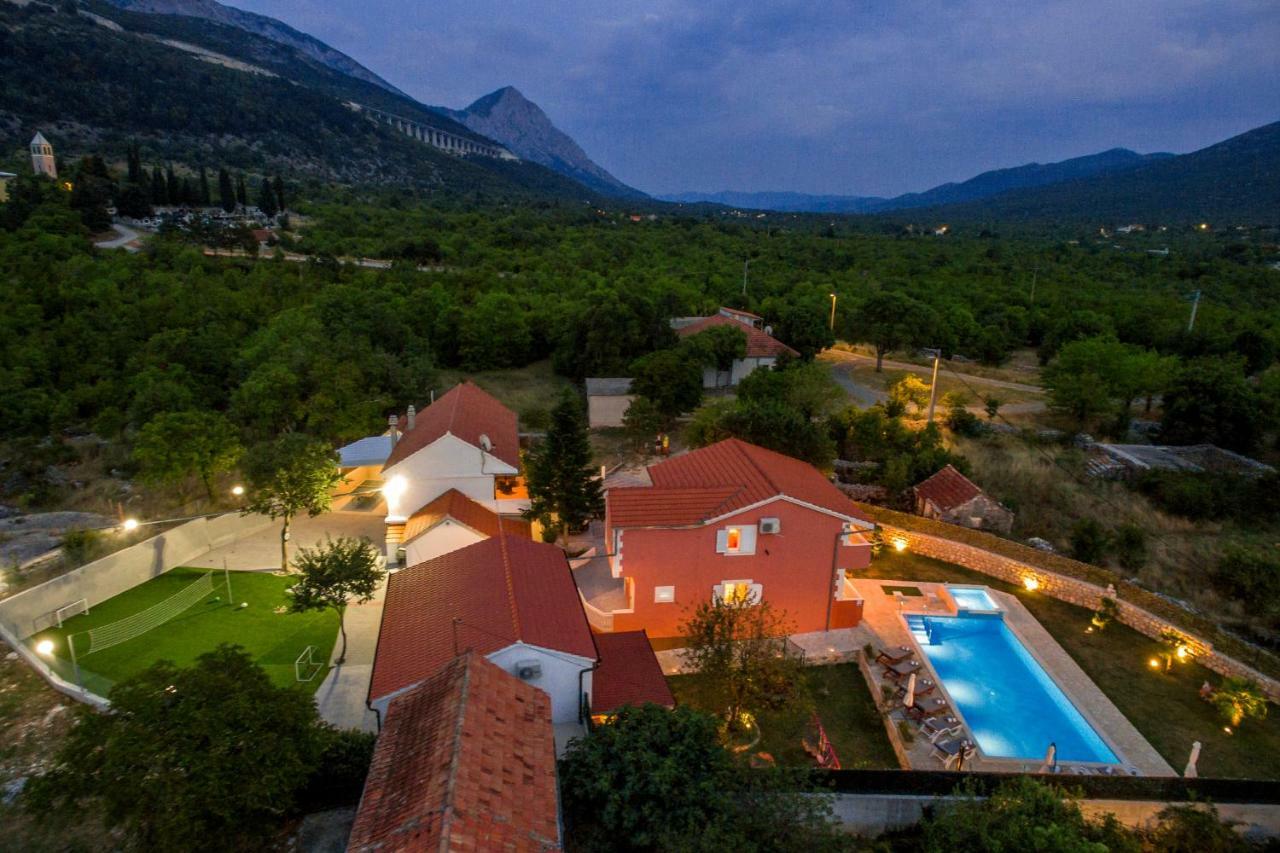 Luxury Villa Poquito Zagvozd Buitenkant foto