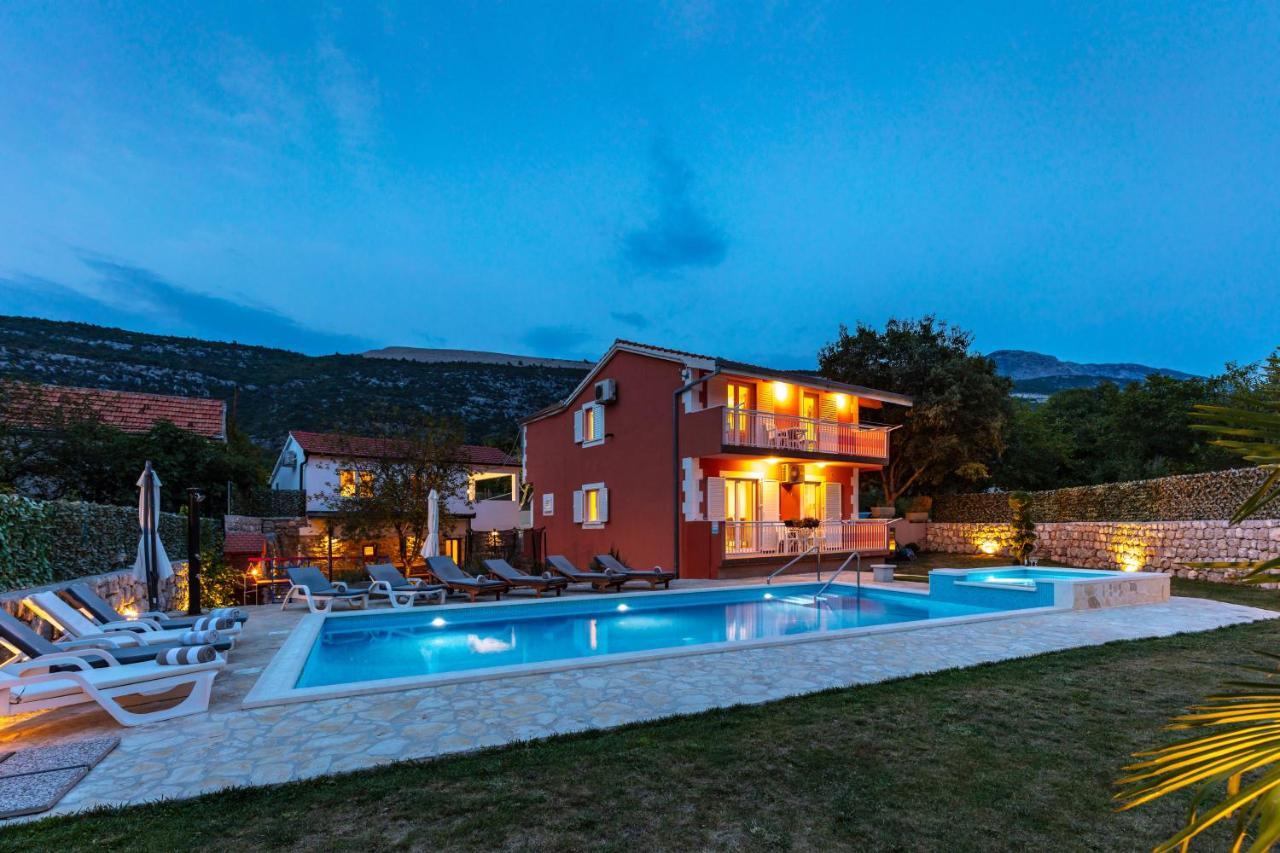 Luxury Villa Poquito Zagvozd Buitenkant foto